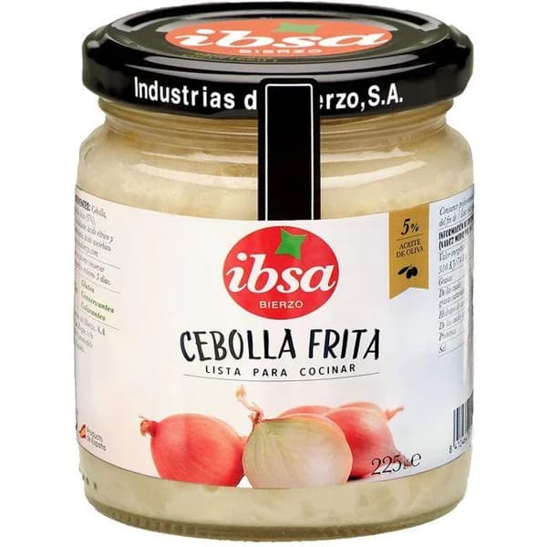 Cebolla frita IBSA, frasco 225 g - 0.23 kg - Imagen del producto en Findit