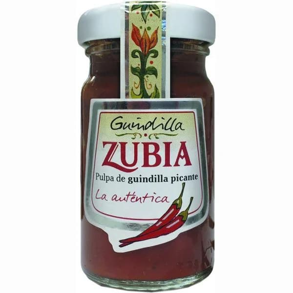 Pulpa de guindilla picante ZUBIA, frasco 60 g - 0.06 kg - Imagen del producto en Findit