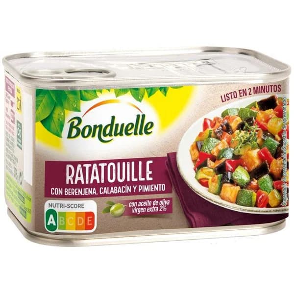 Ratatouille BONDUELLE, lata 375 g - 0.38 kg - Imagen del producto en Findit