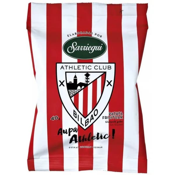 Patatas fritas Athletic SARRIEGUI, bolsa 125 g - 0.12 kg - Imagen del producto en Findit