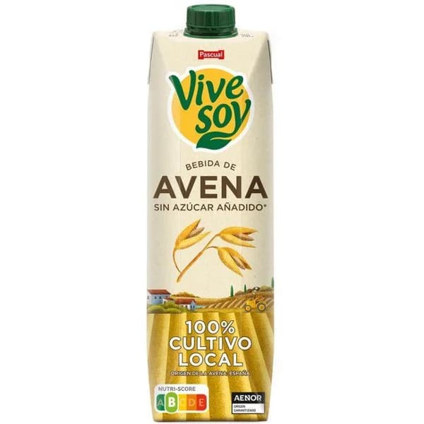 Bebida de avena VIVESOY, brik 1 litro - 1 l - Imagen del producto en Findit