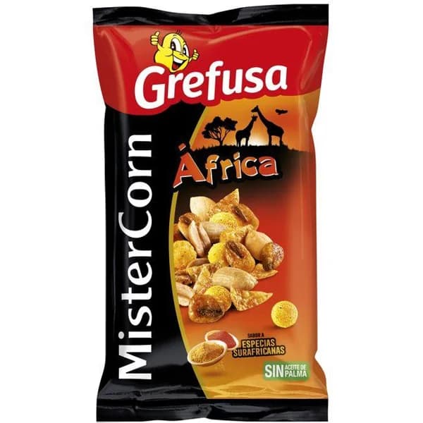 Surtido de aperitivos África GREFUSA MISTERCORN, bolsa 155 g - 0.16 kg - Imagen del producto en Findit