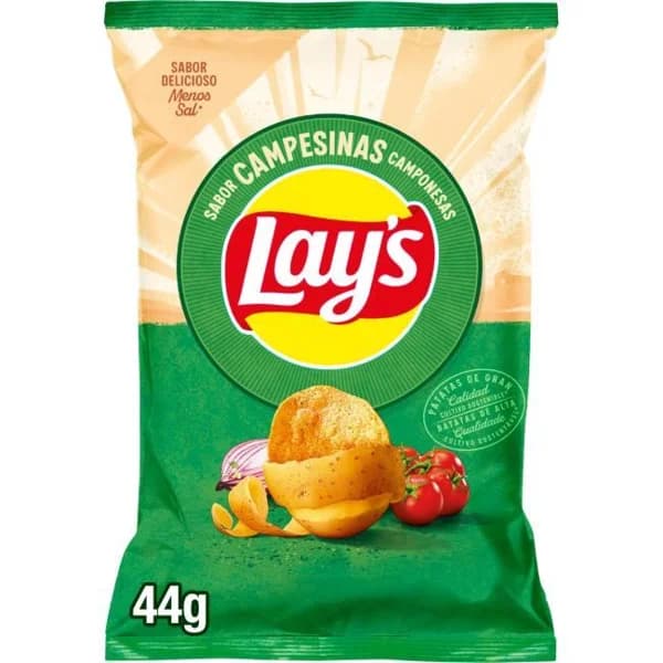 Patatas campesinas LAY¿S, bolsa 44 g - 1 ud - Imagen del producto en Findit