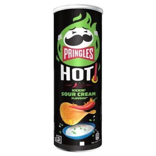 Patatas hot flamin sabor queso PRINGLES, bolsa 160 g - 0.16 kg - Imagen del producto en Findit
