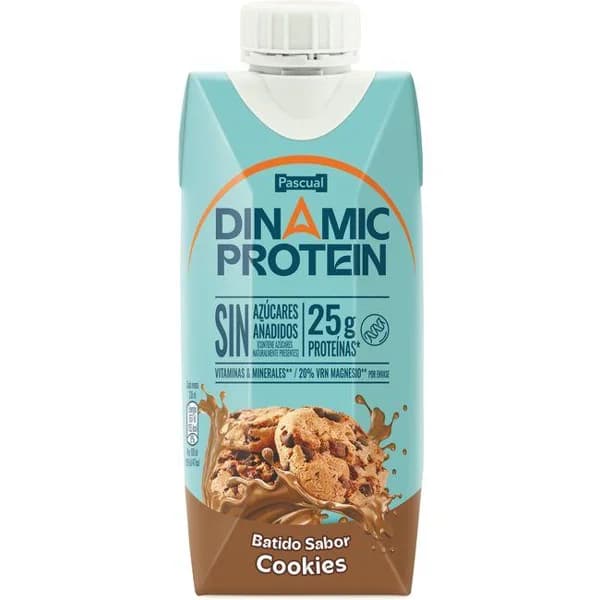 Batido proteico life de cookies DINAMIC, brik 330 ml - 0.33 l - Imagen del producto en Findit