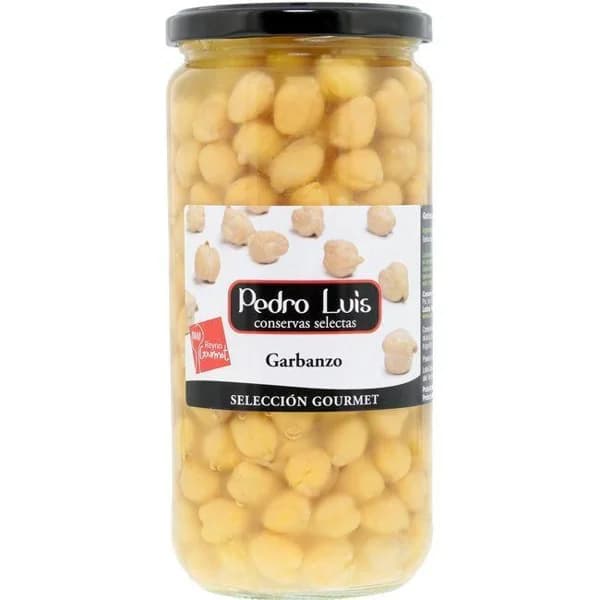 Garbanzo cocido al natural PEDRO LUIS, frasco 500 g - 0.5 kg - Imagen del producto en Findit