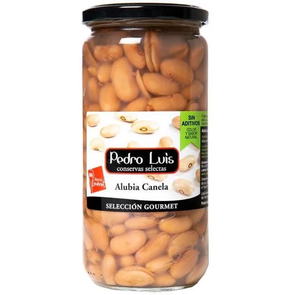 Alubia canela selección gourmet PEDRO LUIS, frasco 500 g - 0.5 kg - Imagen del producto en Findit