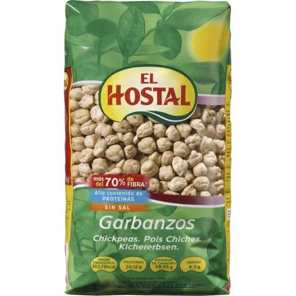 Garbanzo selecto EL HOSTAL, paquete 1 kg - 1 kg - Imagen del producto en Findit