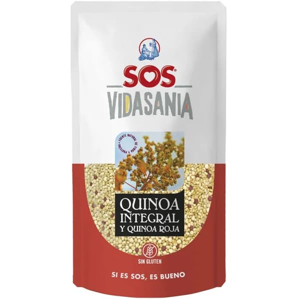 Quinoa integral-roja SOS VIDASANIA, paquete 200 g - 0.2 kg - Imagen del producto en Findit