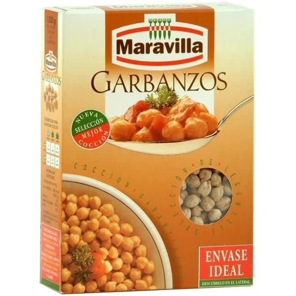 Garbanzo selecto MARAVILLA, caja 1 kg - 1 kg - Imagen del producto en Findit