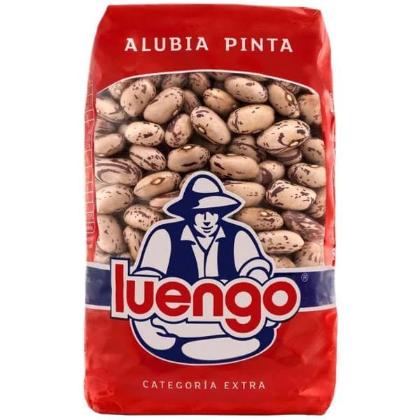 Alubia pinta LUENGO, paquete 500 g - 0.5 kg - Imagen del producto en Findit