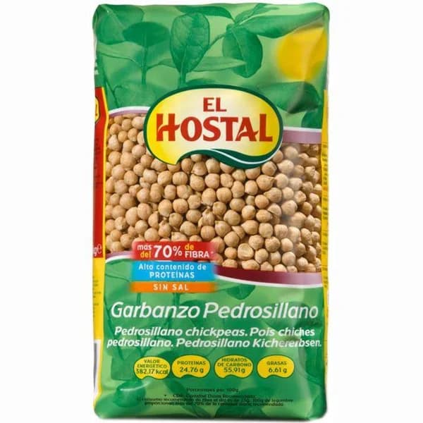 Garbanzo pedrosillano EL HOSTAL, paquete 1 kg - 1 kg - Imagen del producto en Findit