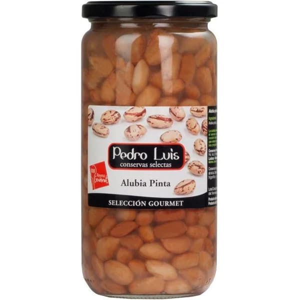 Alubia pinta PEDRO LUIS, frasco 500 g - 0.5 kg - Imagen del producto en Findit