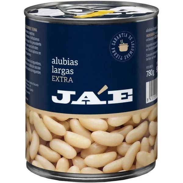 Alubia larga JA'E, lata 500 g - 0.5 kg - Imagen del producto en Findit