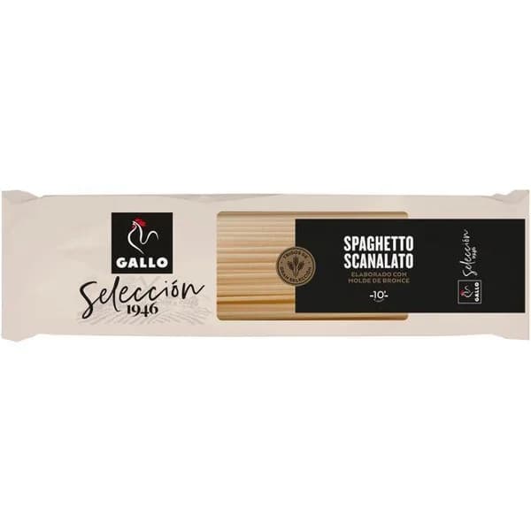 Spaghetto scalanatto GALLO SELECCIÓN 1946, paquete 450 g - 0.45 kg - Imagen del producto en Findit