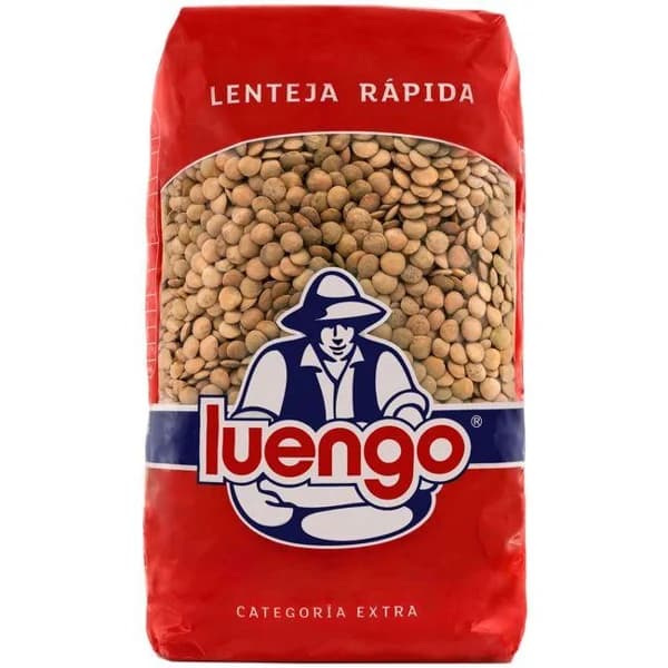 Lenteja rápida extra LUENGO, paquete 1 kg - 1 kg - Imagen del producto en Findit