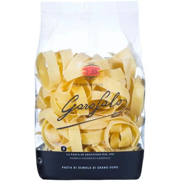 Pappardelle nido GAROFALO, paquete 500 g - 0.5 kg - Imagen del producto en Findit