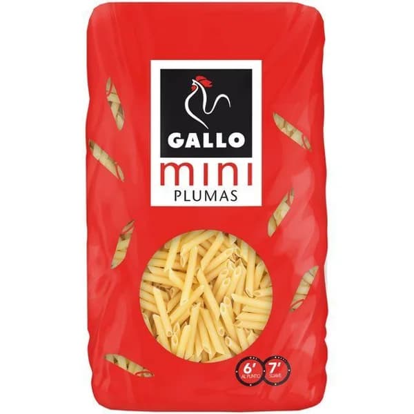 Mini plumas GALLO, paquete 450 g - 0.45 kg - Imagen del producto en Findit