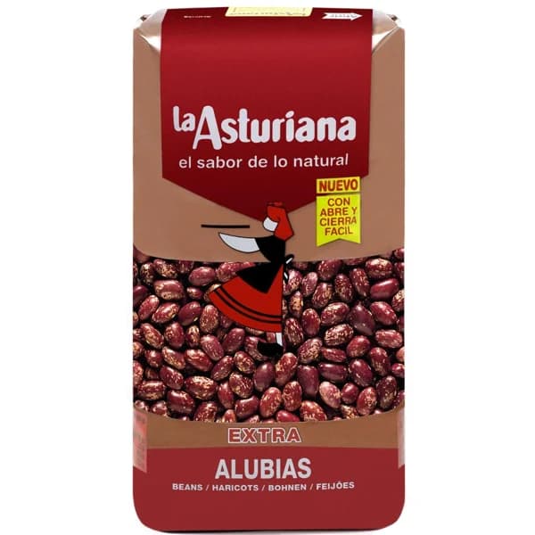 Alubia palmeña LA ASTURIANA, paquete 1 kg - 1 kg - Imagen del producto en Findit