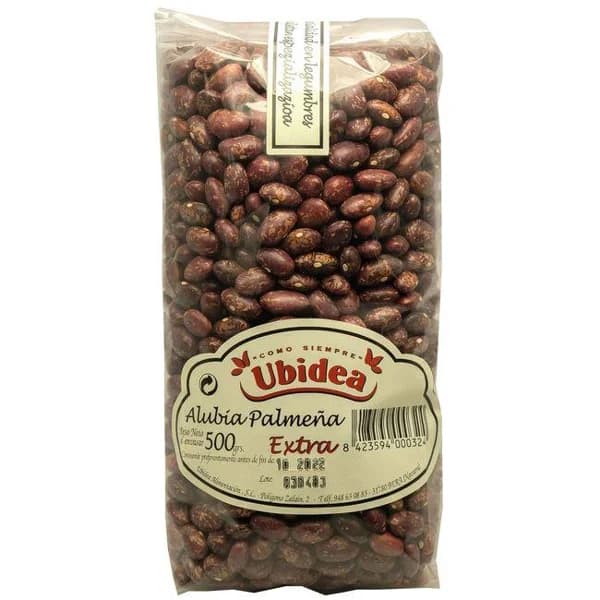 Alubia palmeña redonda UBIDEA, paquete 500 g - 0.5 kg - Imagen del producto en Findit