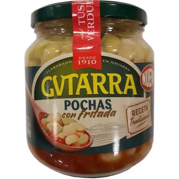 Pochas con fritada GVTARRA, frasco 560 g - 1 ud - Imagen del producto en Findit