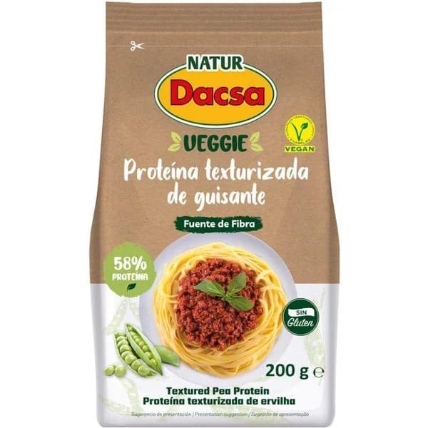 Guisante texturizado NATUR DACSA, bolsa 200 g - 0.2 kg - Imagen del producto en Findit