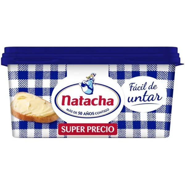 Untable vegetal NATACHA, paquete 450 g - 0.45 kg - Imagen del producto en Findit