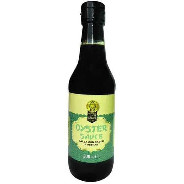 Salsa de ostras TIGER KHAN, frasco 300 ml - 0.3 l - Imagen del producto en Findit