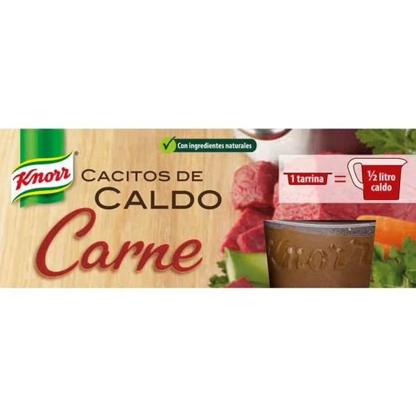 Cacitos de carne KNORR, pack 4x28 g - 0.11 kg - Imagen del producto en Findit