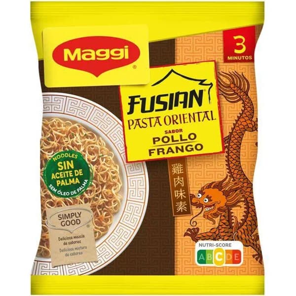Pasta oriental pollo MAGGI, sobre 71 g - 0.07 kg - Imagen del producto en Findit