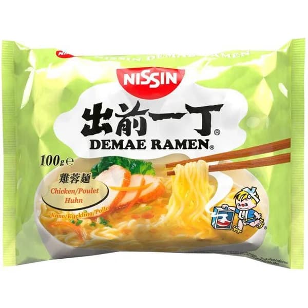 Ramen de pollo NISSIN, bolsa 100 g - 0.1 kg - Imagen del producto en Findit