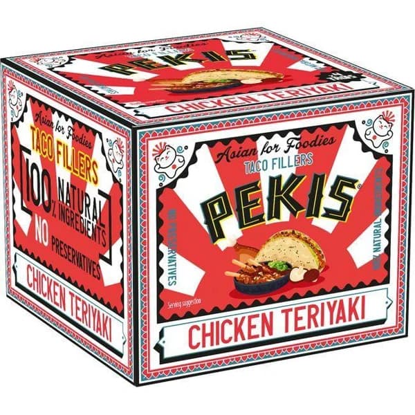 Pekis de pollo teriyaki PEKIS, caja 180 g - 0.18 kg - Imagen del producto en Findit