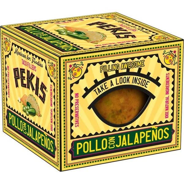 Pollo con jalapeños PEKIS, caja 180 g - 0.18 kg - Imagen del producto en Findit