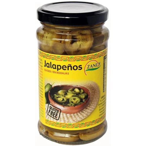Jalapeños cortados ZANUY, frasco 225 g - 0.23 kg - Imagen del producto en Findit