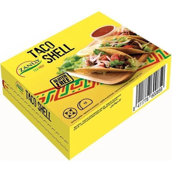 Taco shell ZANUY, caja 150 g - 0.15 kg - Imagen del producto en Findit