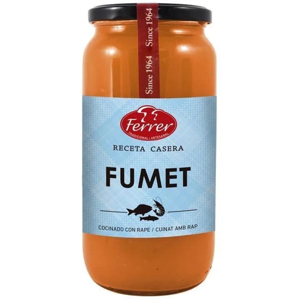 Fumet receta casera FERRER, frasco 940 ml - 0.94 l - Imagen del producto en Findit