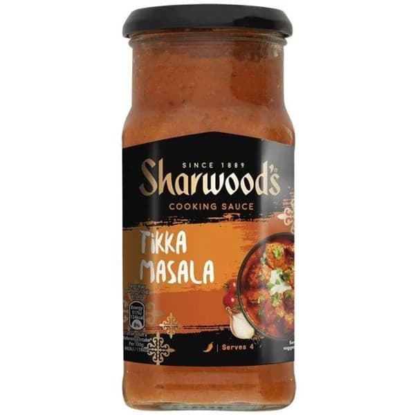 Salsa tikka masala SHARWOODS, frasco 420 g - 0.42 kg - Imagen del producto en Findit