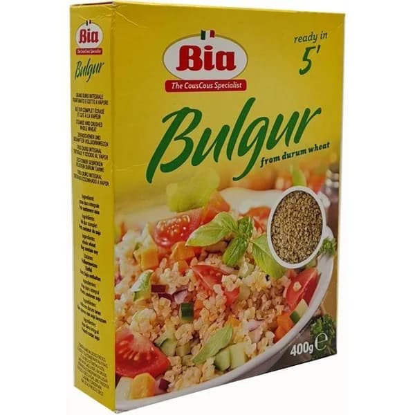 Bulgur integral BIA, caja 400 g - 0.4 kg - Imagen del producto en Findit