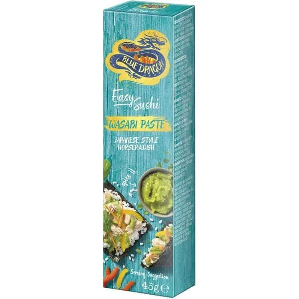 Wasabi Pasta BLUE DRAGON, paquete 45 g - 0.05 kg - Imagen del producto en Findit