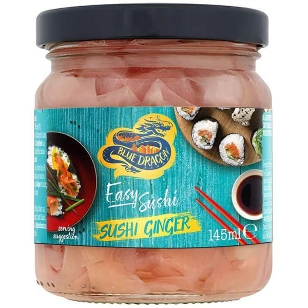 Ginger Sushi (Jengibre) BLUE DRAGON, frasco 95 g - 0.1 kg - Imagen del producto en Findit