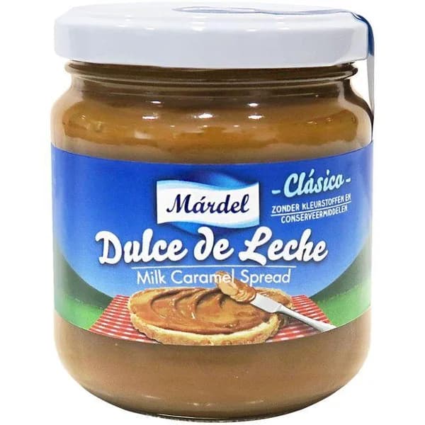 Dulce de leche MARDEL, frasco 250 g - 0.25 kg - Imagen del producto en Findit