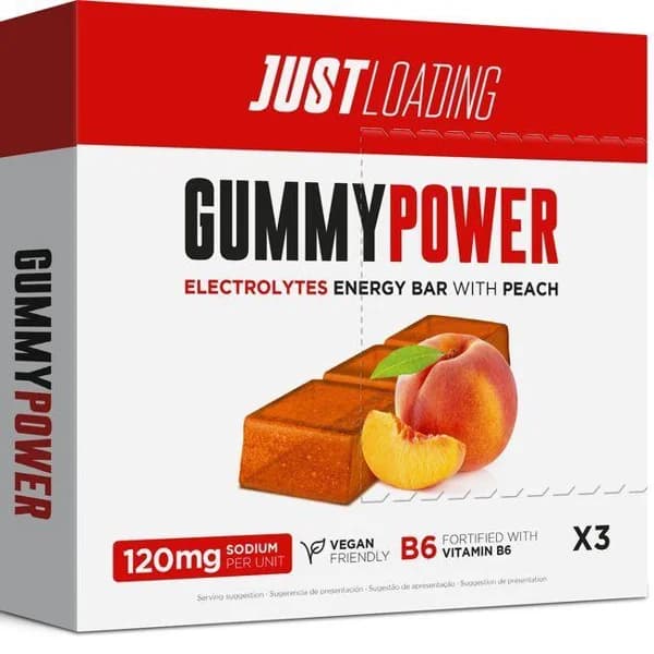 Barrita gummy electrolitos JUSTLOADING, pack 3x30 g - 0.09 kg - Imagen del producto en Findit
