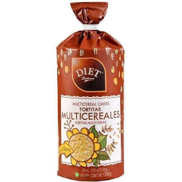 Tortitas multicereales D. RADISSON, paquete 130 g - 0.13 kg - Imagen del producto en Findit