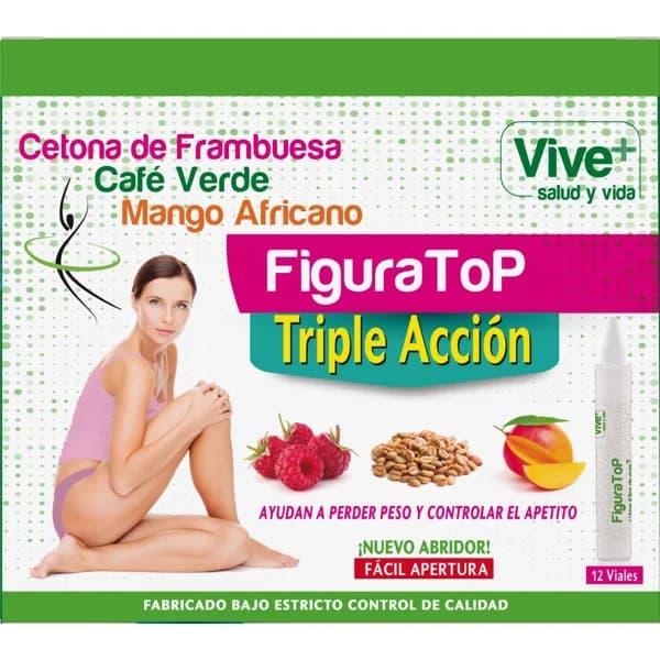Figuratop VIVE+, caja 12 viales - 12 ud - Imagen del producto en Findit