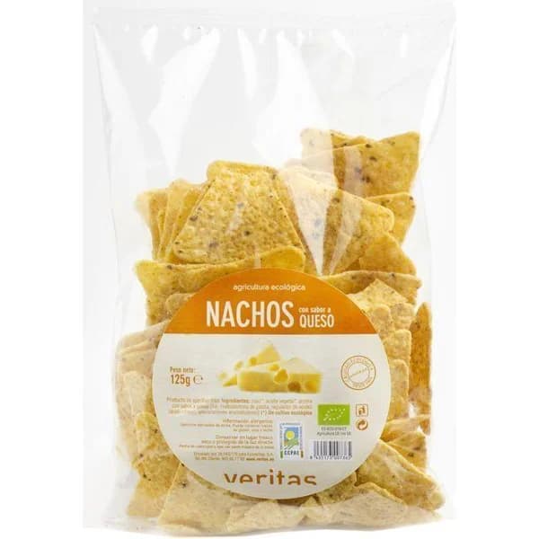 Nachos con queso VERITAS, bolsa 125 g - 0.13 kg - Imagen del producto en Findit