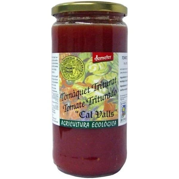 Tomate triturado CAL VALLS, frasco 670 g - 0.67 kg - Imagen del producto en Findit