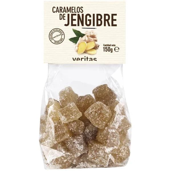 Caramelos jengibre VERITAS, bolsa 150 g - 0.15 kg - Imagen del producto en Findit