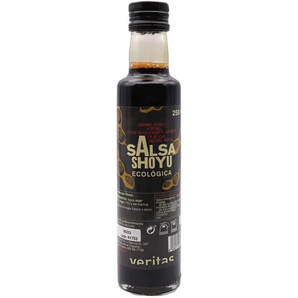 Salsa de soja VERITAS, botella 250 ml - 0.25 l - Imagen del producto en Findit