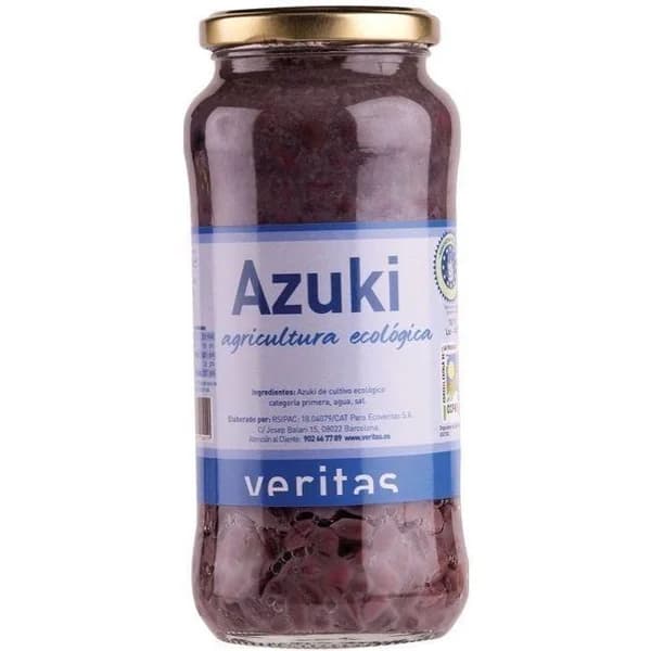 Azukis cocidos VERITAS, frasco 400 g - 0.4 kg - Imagen del producto en Findit