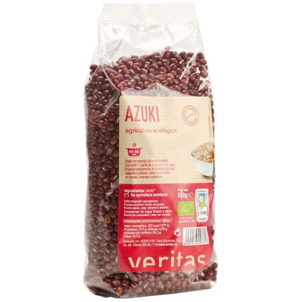 Azuki VERITAS, paquete 500 g - 0.5 kg - Imagen del producto en Findit